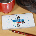 Chillin Personalized Checkbook Cover